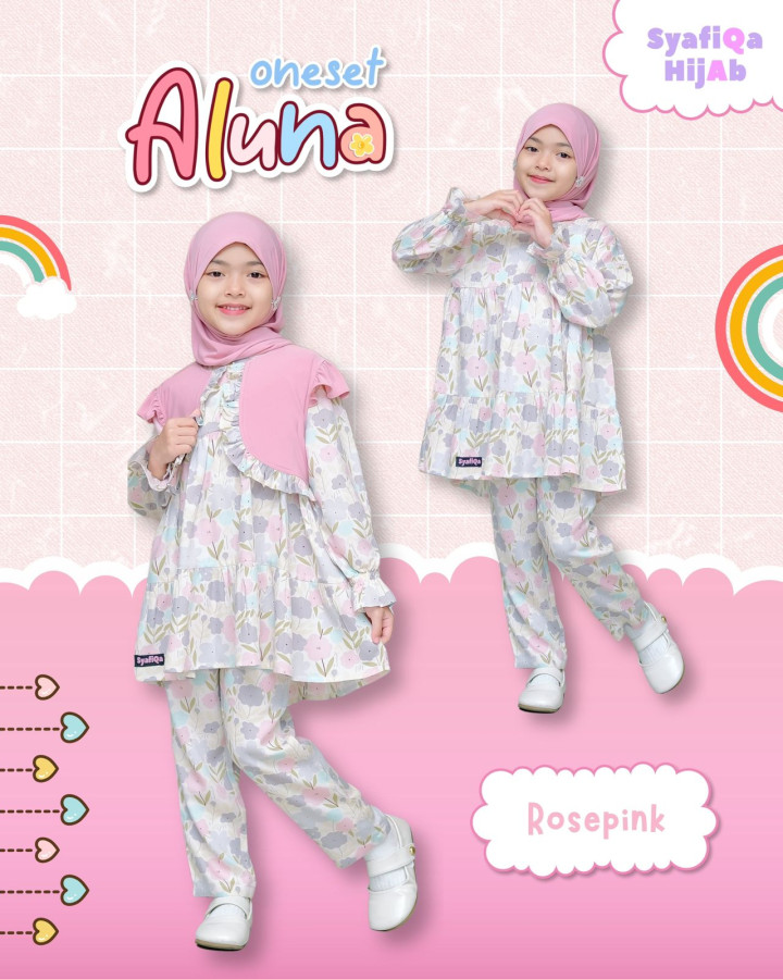 PO ONESET ALUNA PLUS HIJAB BY SYAFIQA