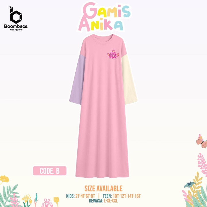 PO GAMIS ANIKA BY BOOMBEES