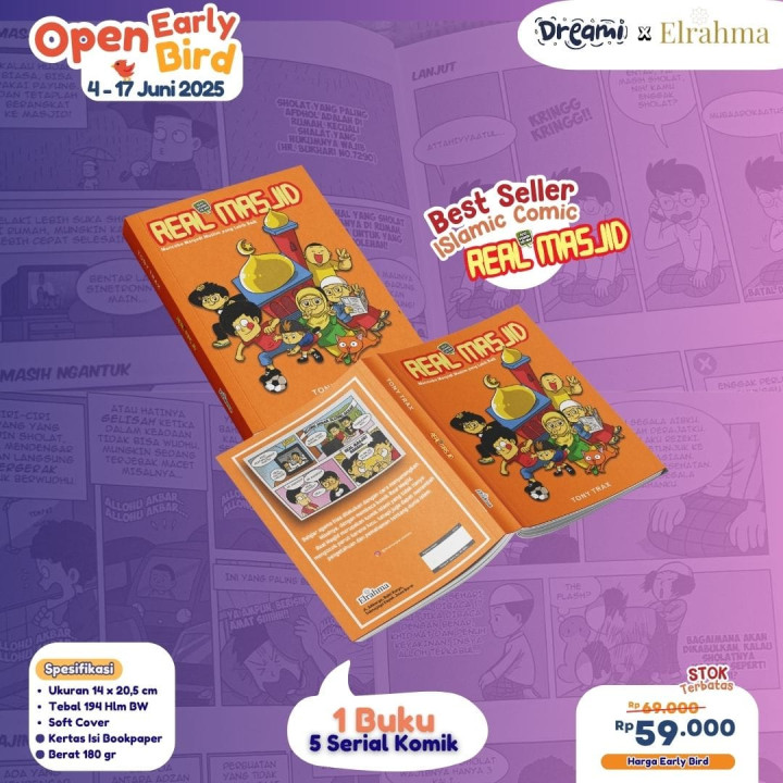 PO BUKU REAL MASJID BY DREAMI