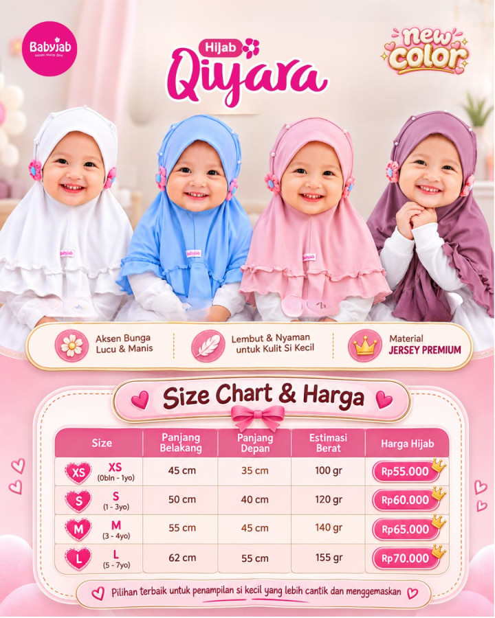 PO HIJAB QIYARA BY BABYJAB