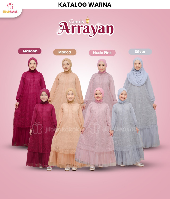 PO GAMIS ARRAYAN BY JILBAB KAKAK