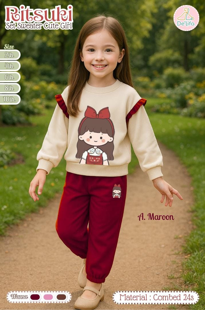 PO RITSUKI SET SWEATER BY DELIFA