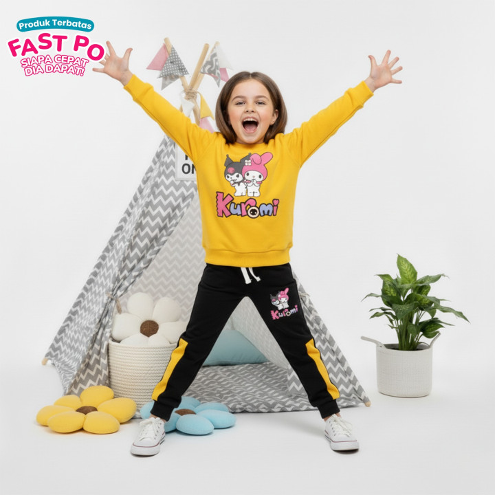 FAST PO SERI 1 KUROMI MELODY BUDDY SET