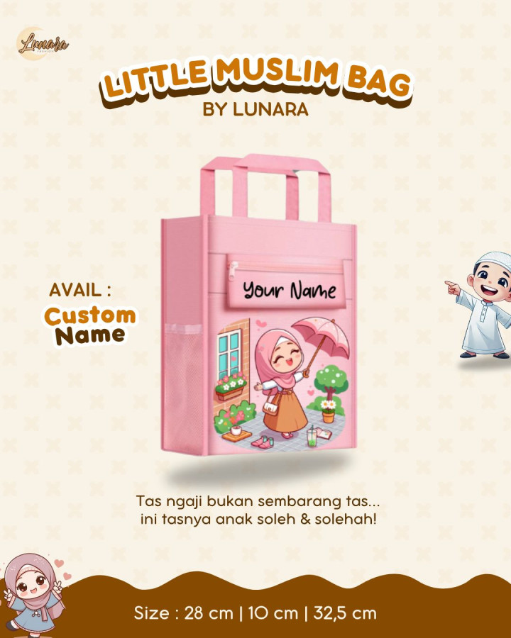 PO LITTLE MUSLIM BAG BY LUNARA