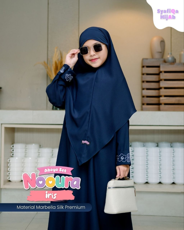 PO ABAYA SET NOURA BY SYAFIQA HIJAB