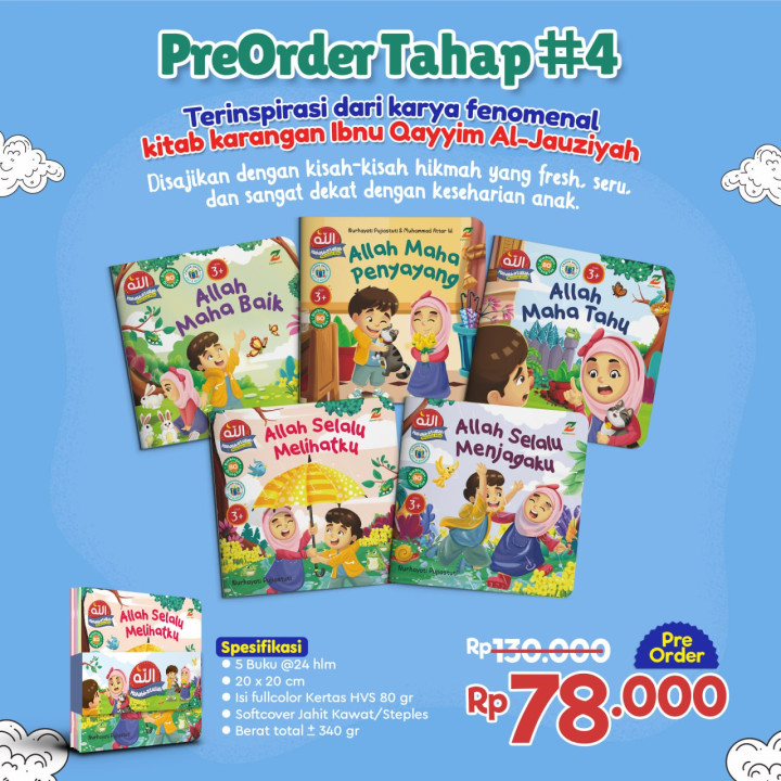 PO BUKU SERI MAHABATULLAH MENCINTAI ALLAH BY ZIYAD BOOKS