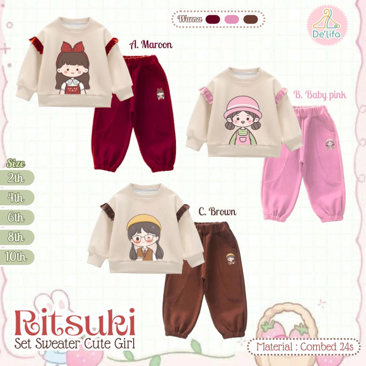 PO RITSUKI SET SWEATER BY DELIFA