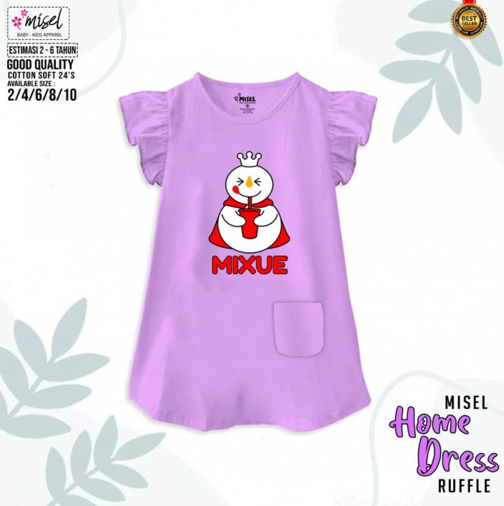 MISEL HOME DRESS RUFFLE