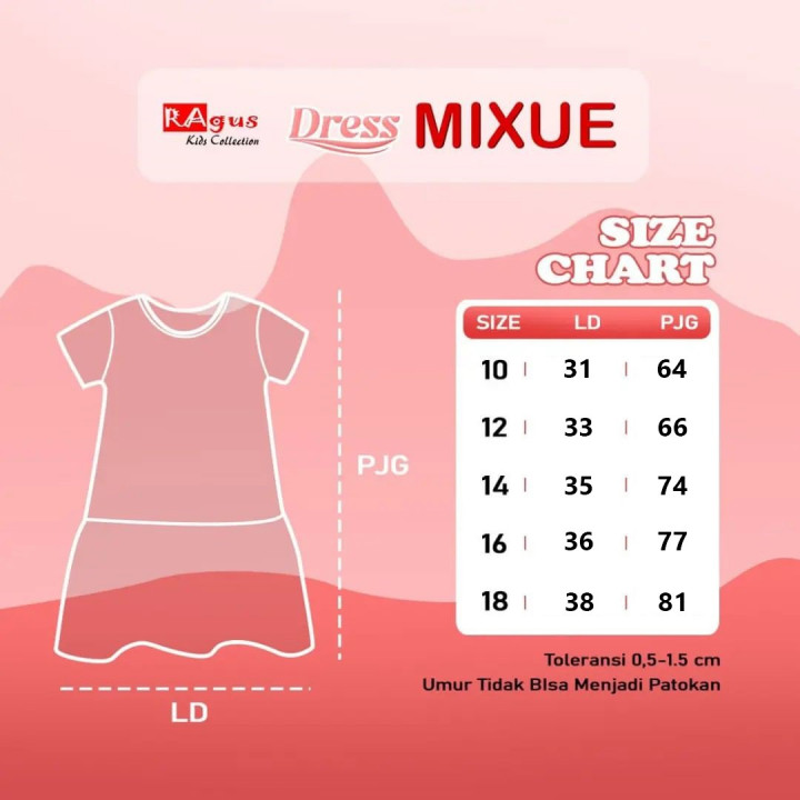 DRESS MIXUE BY RAGUS