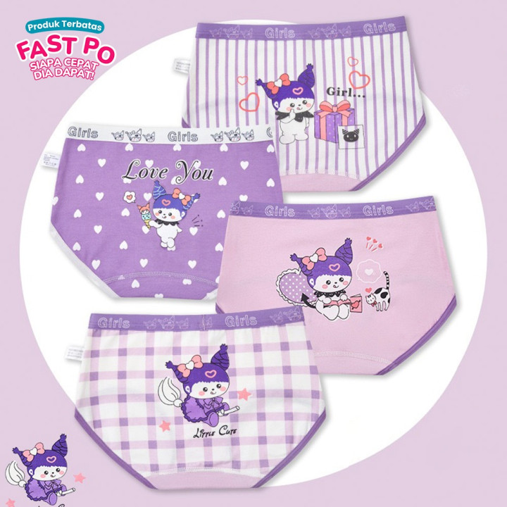 FAST PO SHIZUKA GIRL UNDERWEAR (KUROMI SERIES)