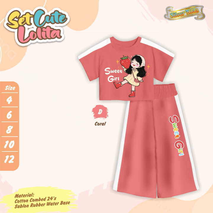 PO SET CUTE LOLITA BY SILVER KIDS