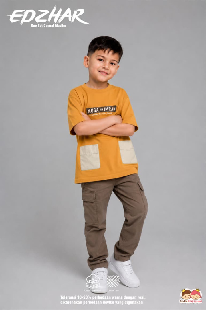 PO ONE SET EDZHAR BY LITTLE KING QUEEN