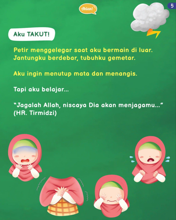 PO BUKU PO ANAK MUSLIM BELAJAR EMOSI - AHLAN