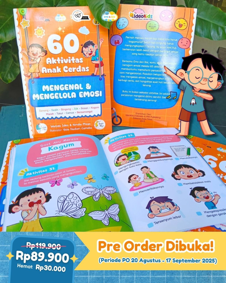 PO BUKU 60 AKTIVITAS ANAK CERDAS BY IDEOKIDS