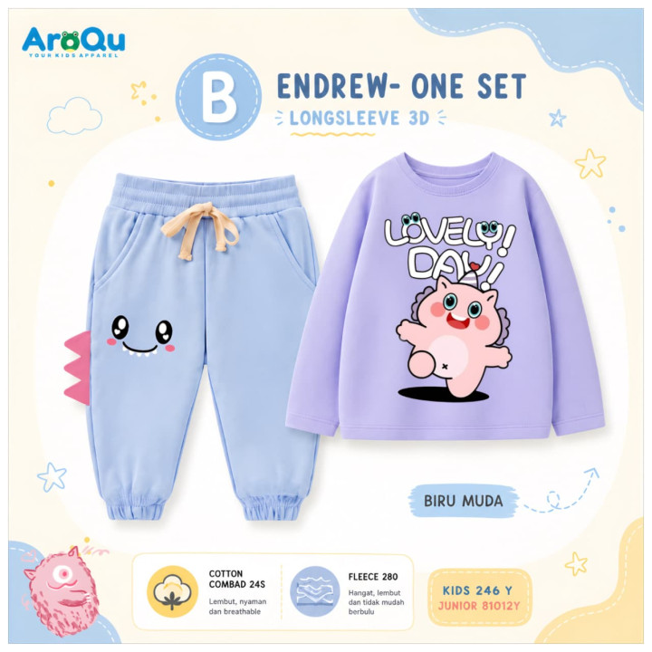 PO SET 3D ENDREW BY AROQU