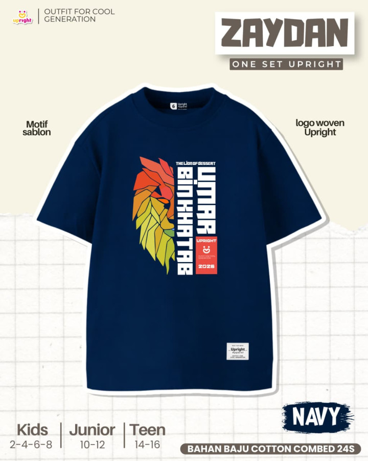 PO ZAYDAN TSHIRT BY UPRIGHT