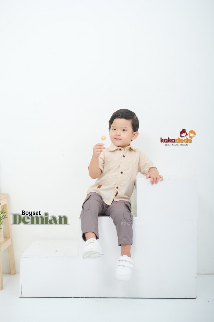 PO BOY SET DEMIAN KIDS BY KAKADEDE