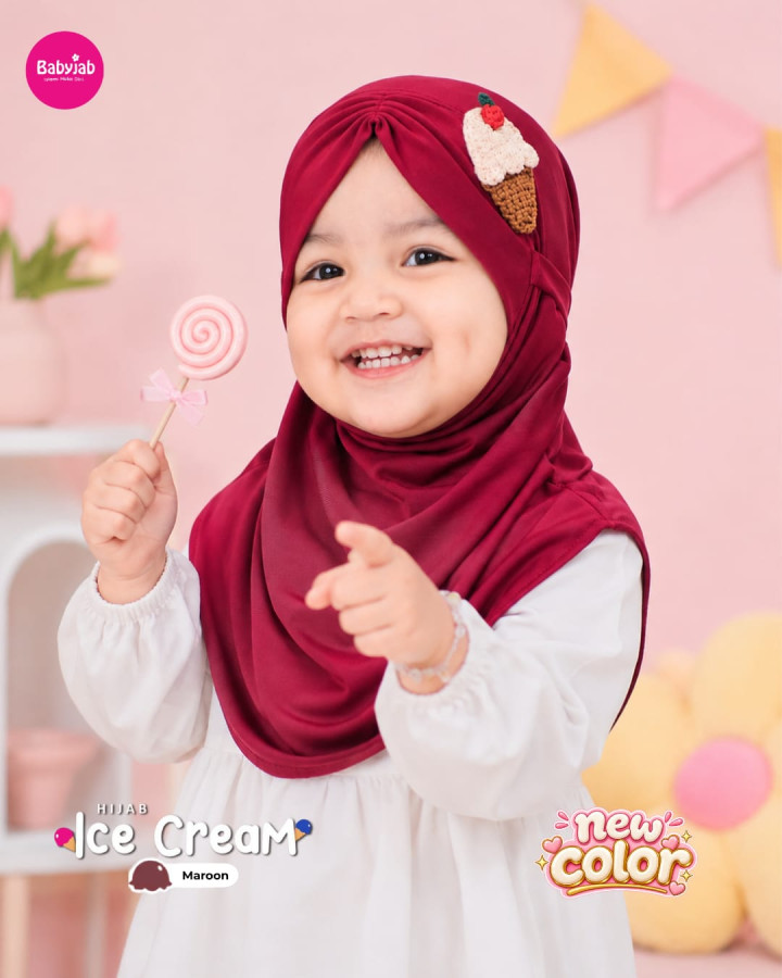 PO  HIJAB ICE CREAM BY BABYJAB