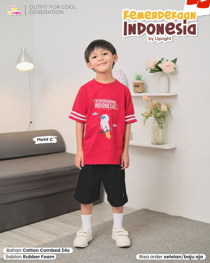 PO SET KEMERDEKAAN INDONESIA SERIES (JUN TEEN) BY UPRIGHT