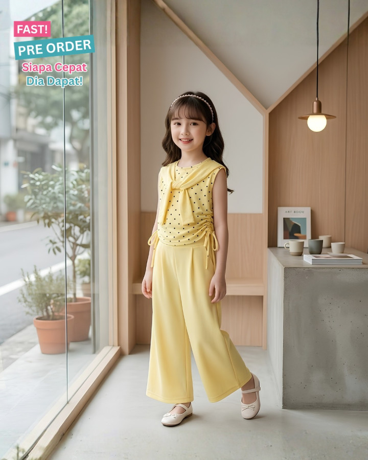 FAST PO JESICA POLKADOT SET 