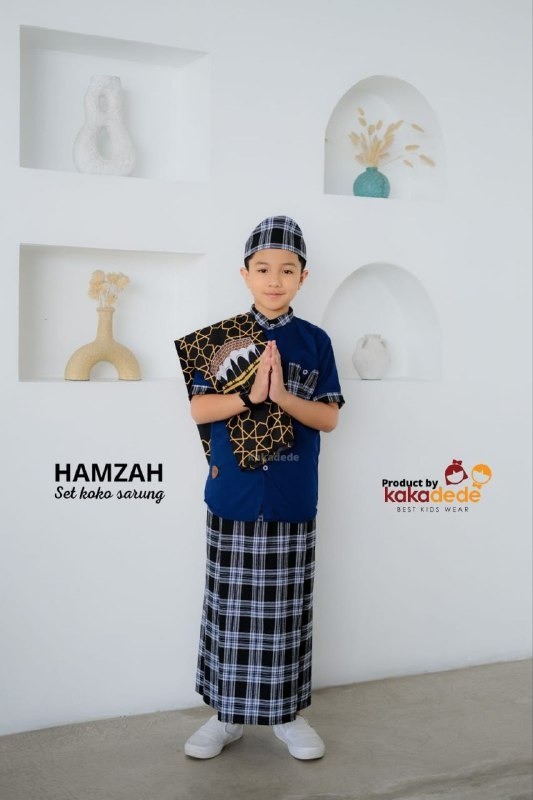 SETELAN KOKO SARUNG HAMZAH BY KAKADEDE