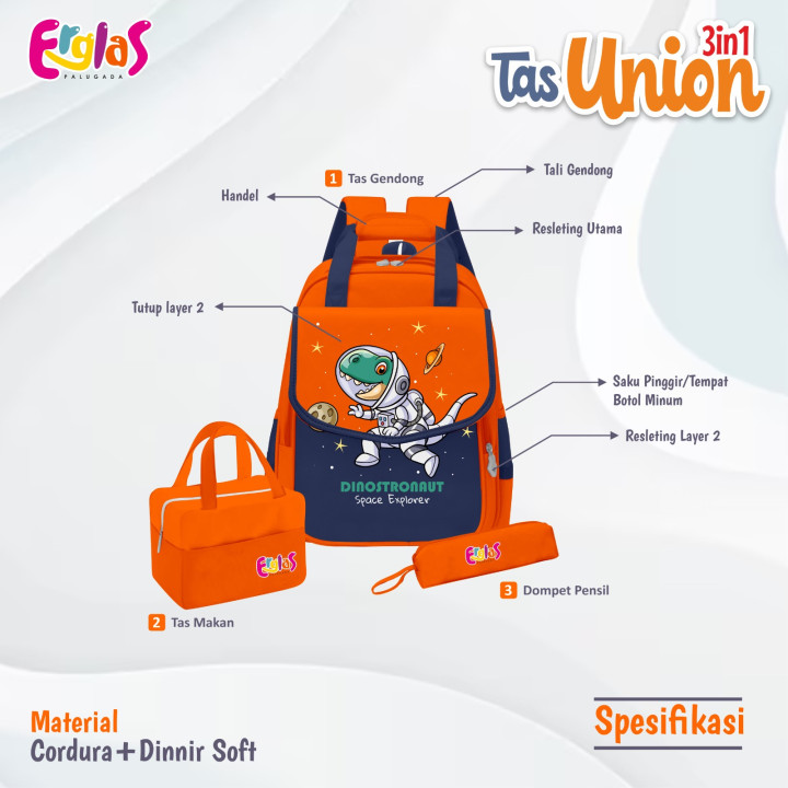 PO TAS UNION 3IN1 BY ERGLAS