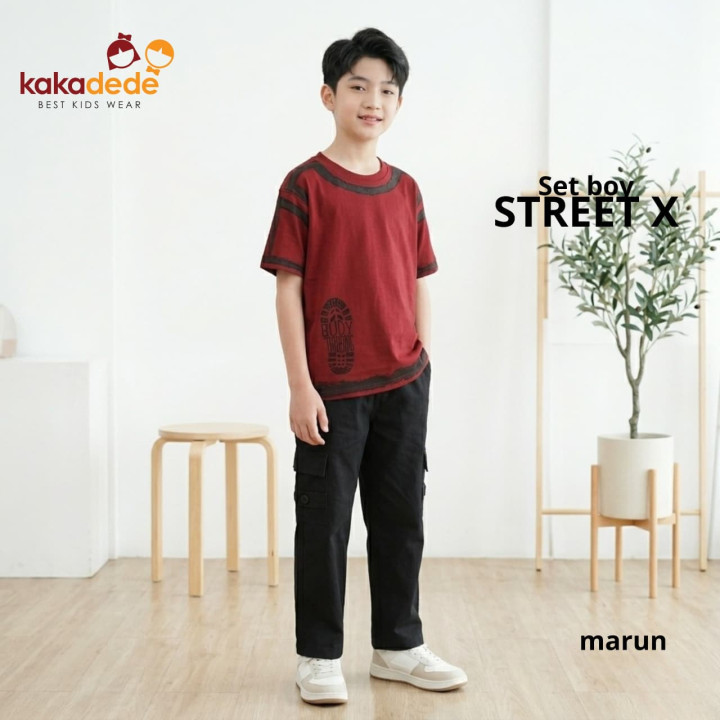 PO BOY SET STREET X (JUNTEEN) BY KAKADEDE 