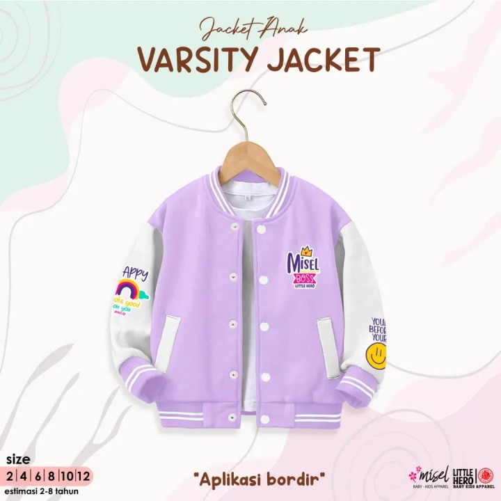 VARSITY JACKET BY LITTLE HERO