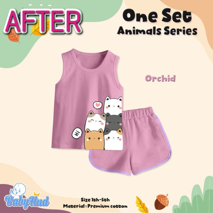 ONE SET ANIMAL SERIES BABY BY BABY HUD