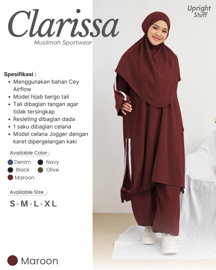 PO CLARISSA SPORTWEAR BY UPRIGHT 