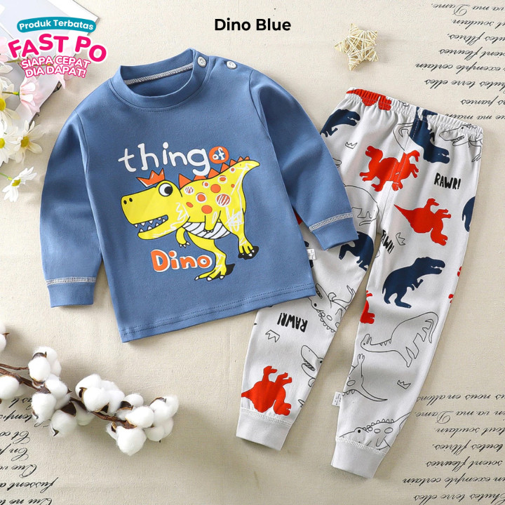 FAST PO HAPPY NAP TODDLER PAJAMAS