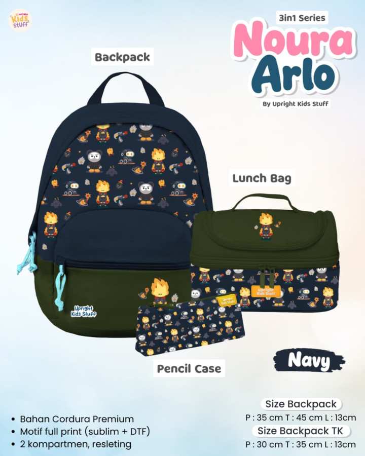PO TAS NOURA & ALRO LUNCH BAG ONLY BY UPRIGHT
