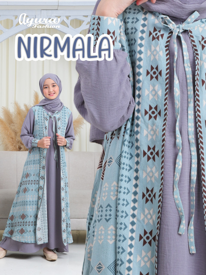 READY STOK GAMIS NIRMALA BY AYURA FASHION