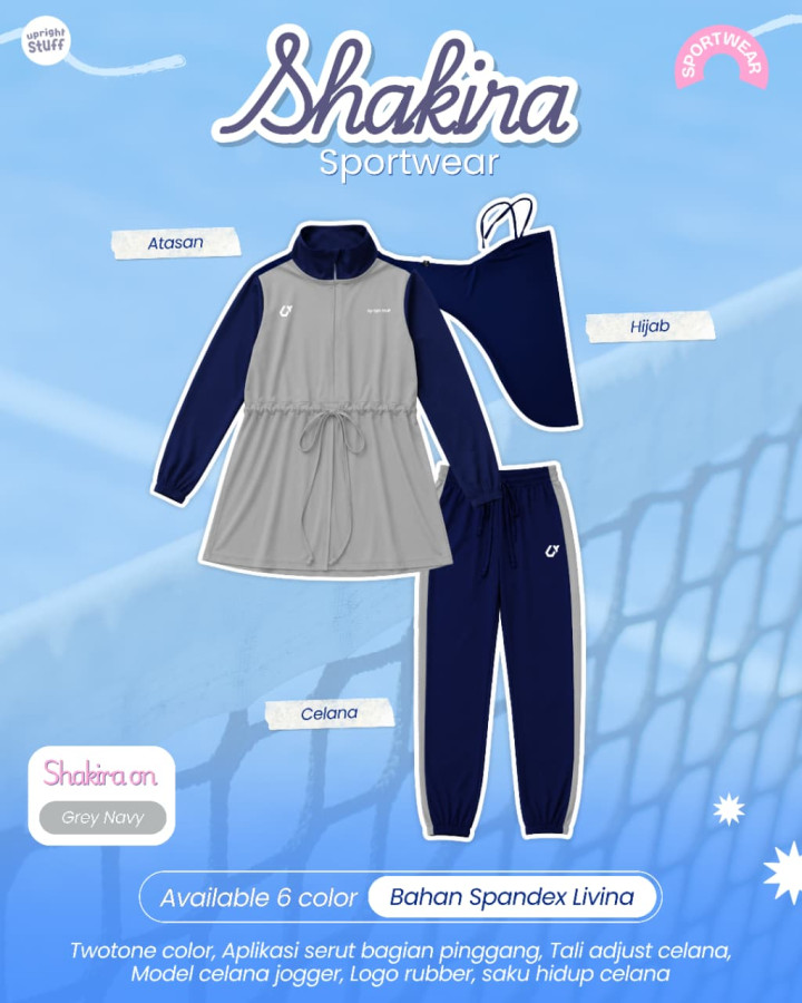 PO SHAKIRA SPORTWEAR BY UPRIGHT