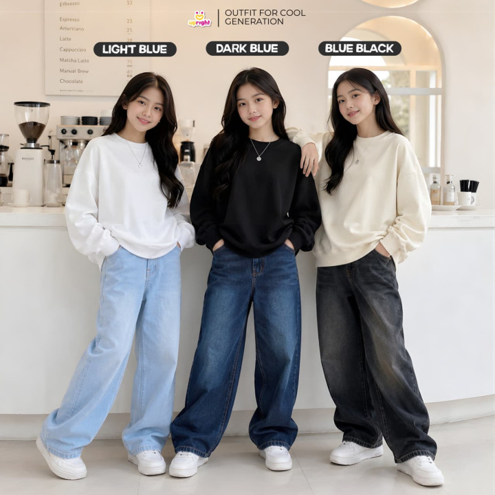 PO ELIO BAGGY JEANS WASHING BY UPRIGHT