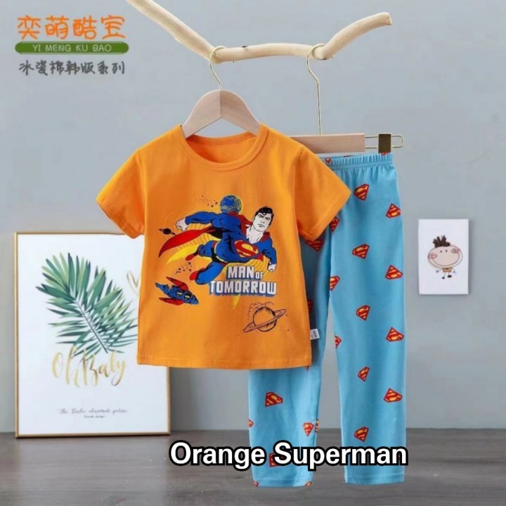 MOOSE SET PIYAMA PENDEK PANJANG SERI 2