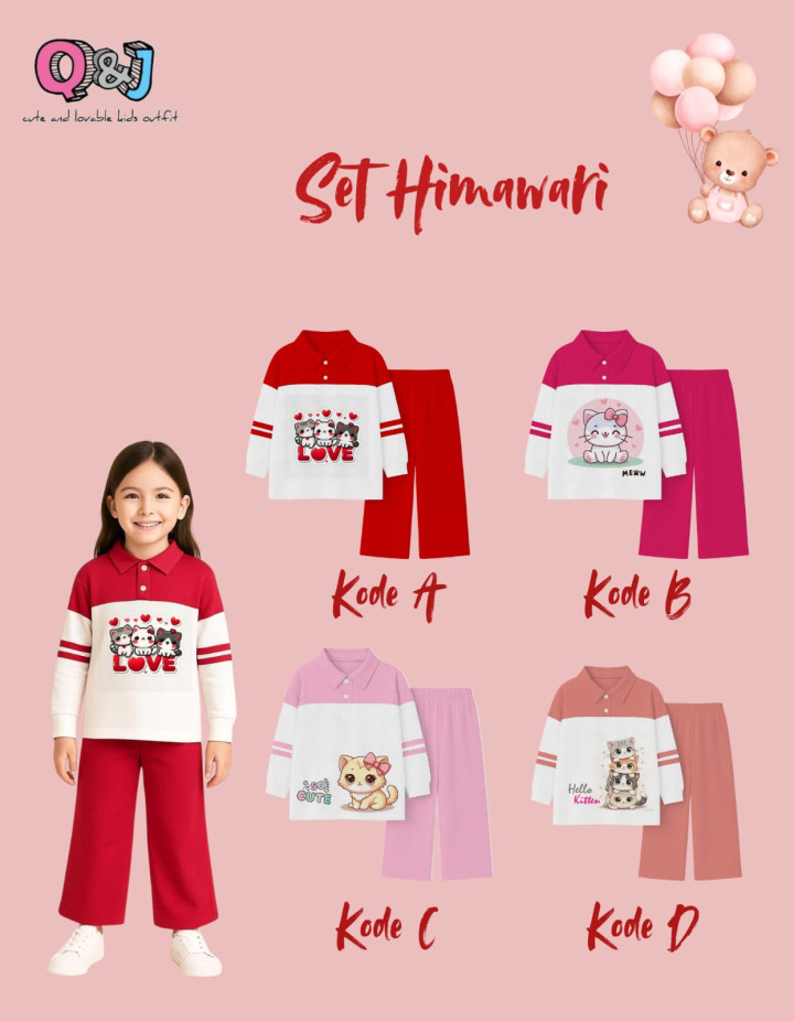 PO HIMAWARI SET (TEEN) BY Q&J