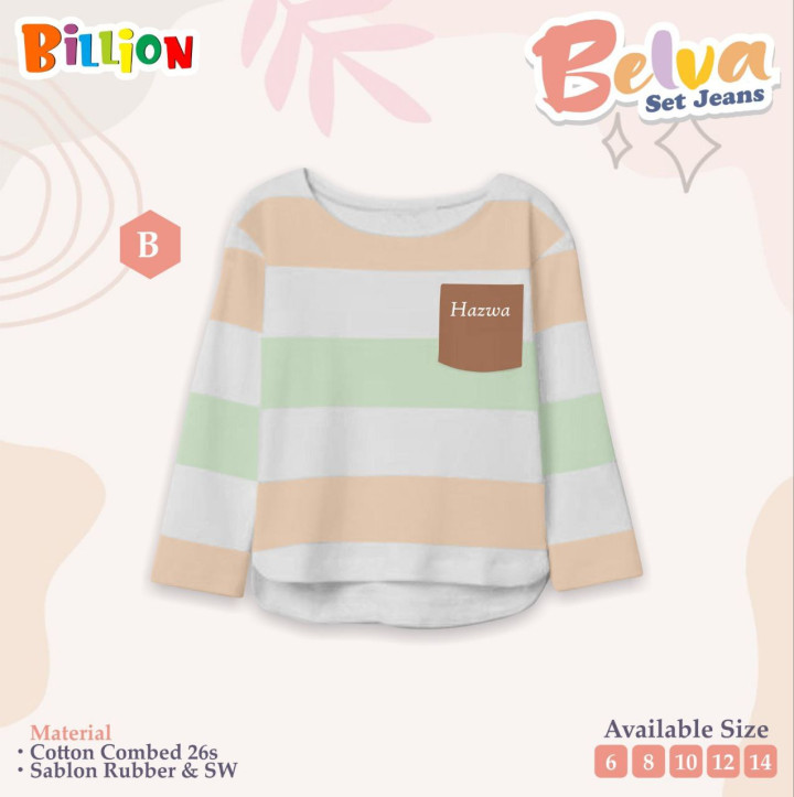 PO TSHIRT BELVA BY BILLION