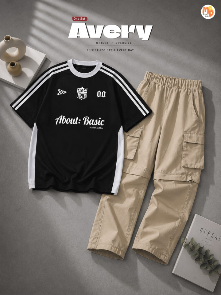 PO ONE SET AVERY UNISEX BY MASTER KIDDOS