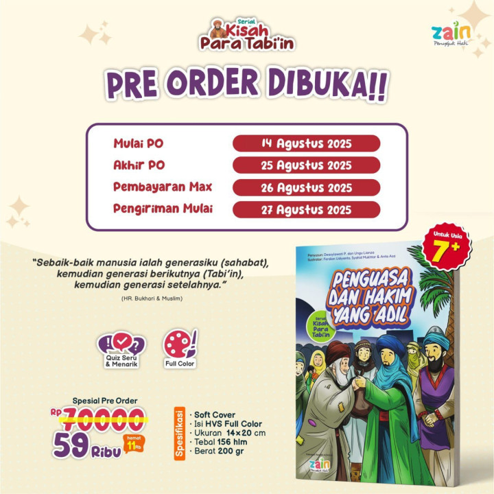 PO BUKU PENGUASA DAN HAKIM YANG ADIL BY ZAIN