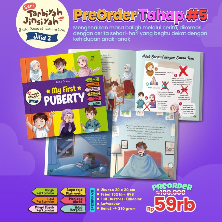 PO BUKU MY FIRST PUBERTY - ZIYAD
