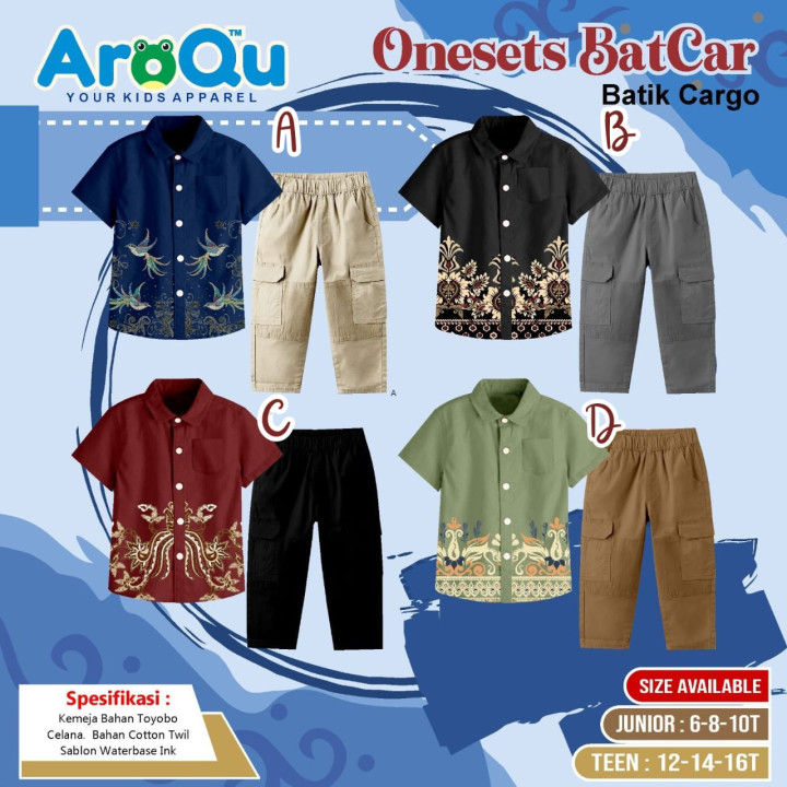 PO SET BATIK CARGO (BATCAR) BY AROQU