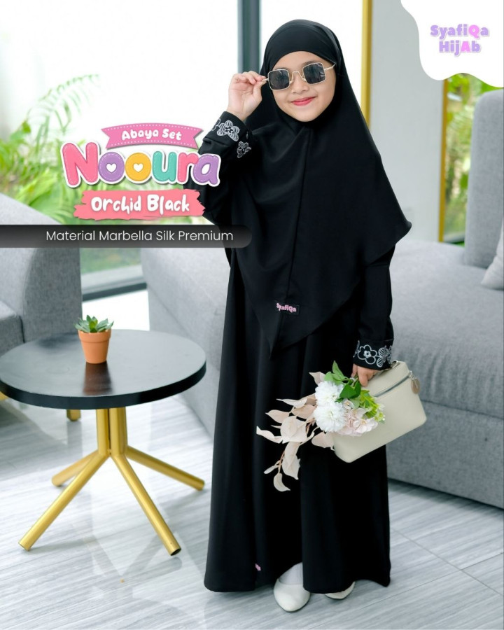 PO ABAYA SET NOURA BY SYAFIQA HIJAB