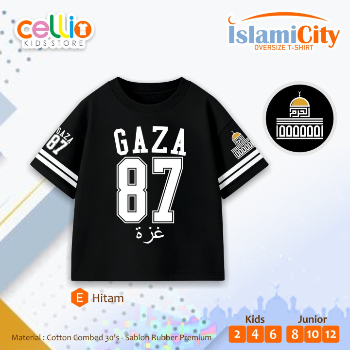 PO CELLIO TSHIRT OVERSIZE ISLAMI CITY