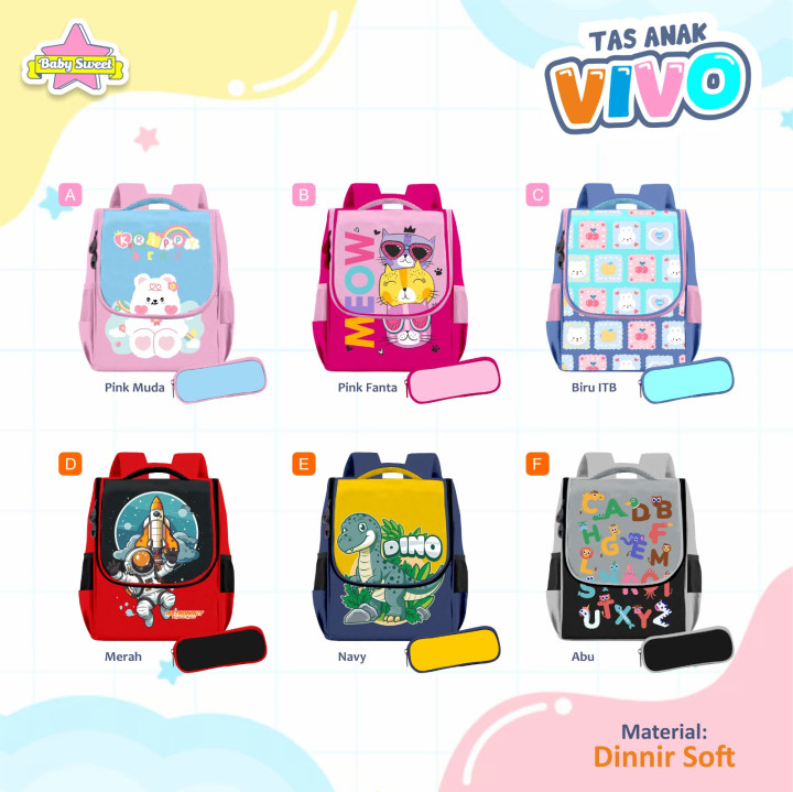 PO TAS ANAK VIVO BY BABY SWEET