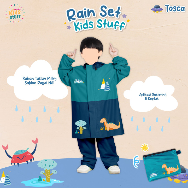 PO RAIN SET BY UPRIGHT KIDS STUFF