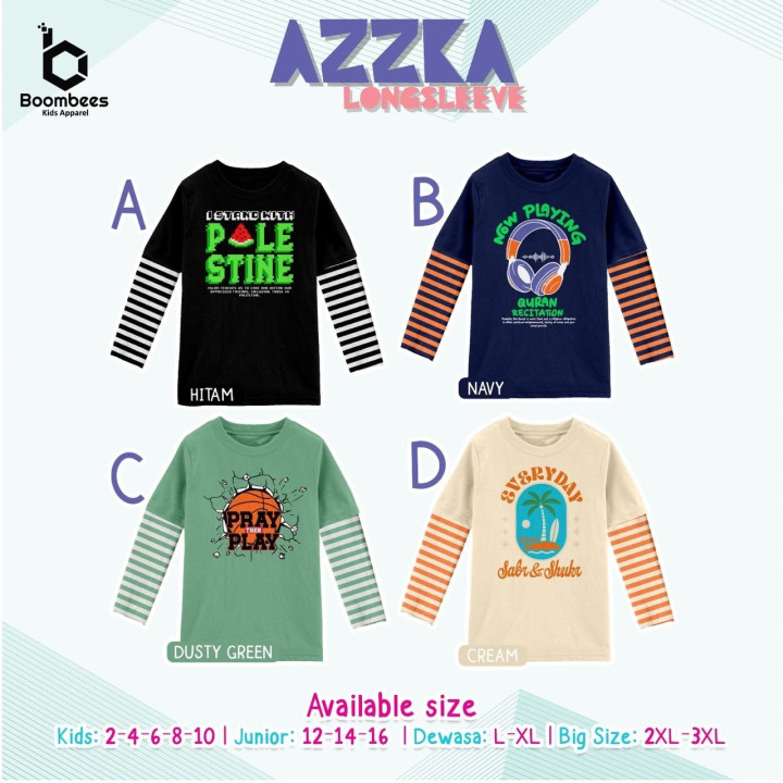 PO AZZKA LONGSLEEVE BY BOOMBEES