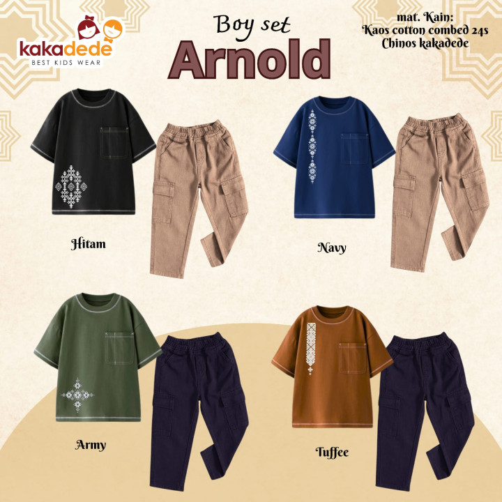 PO BOY SET ARNOLD (TEEN) BY KAKADEDE