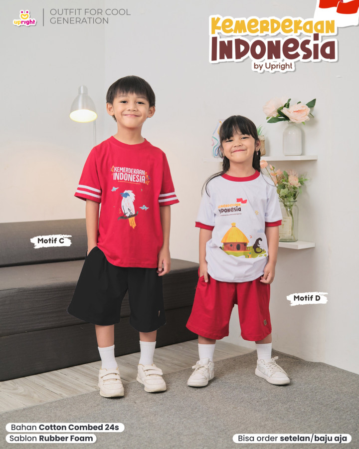 PO SET KEMERDEKAAN INDONESIA SERIES (JUN TEEN) BY UPRIGHT