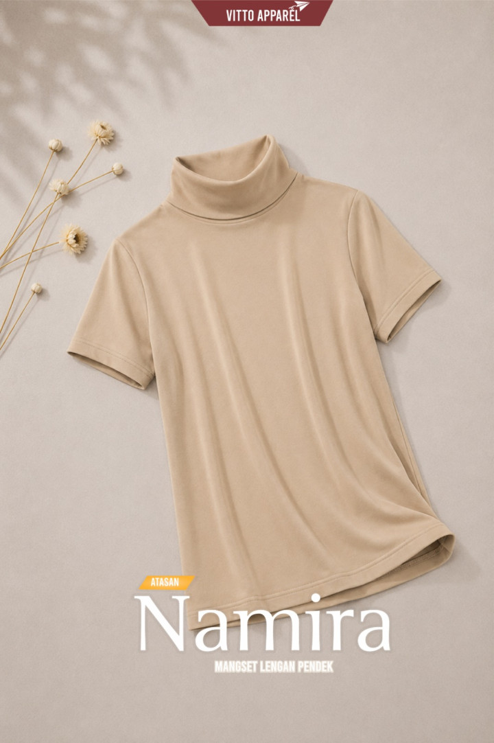 PO NAMIRA MANSET ANAK PENDEK BY VITTO APPAREL